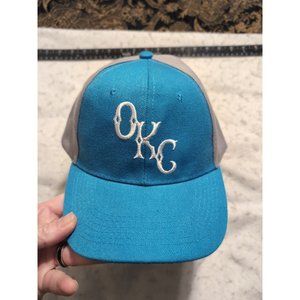 Oklahoma City Dodgers Hat Cap Snap Back Mens MILB Minor Baseball Blue Gray Promo